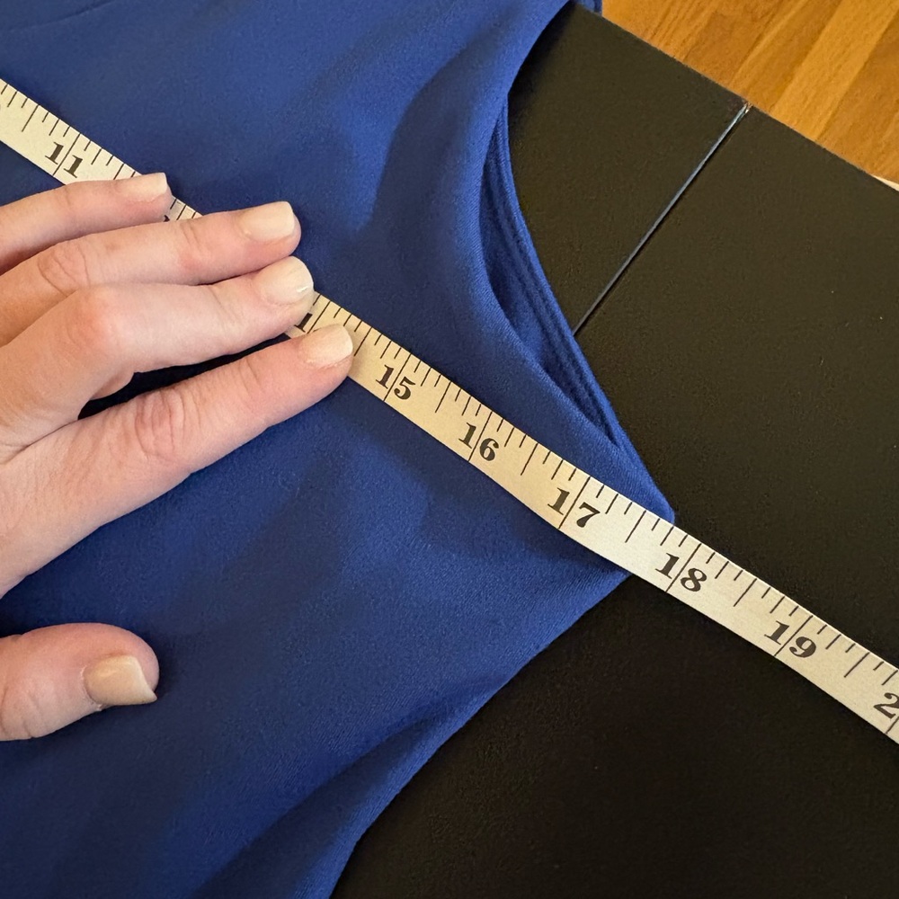 Gap Fit NWT Women's Active Tank Dress Skort Size Large Bright Blue MSRP $70 - Picture 10 of 13